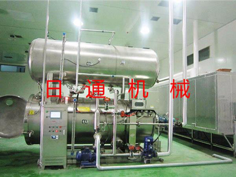 八寶粥產(chǎn)品專用旋轉(zhuǎn)式殺菌鍋3