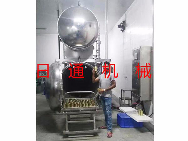 雙層熱水循環(huán)殺菌鍋4