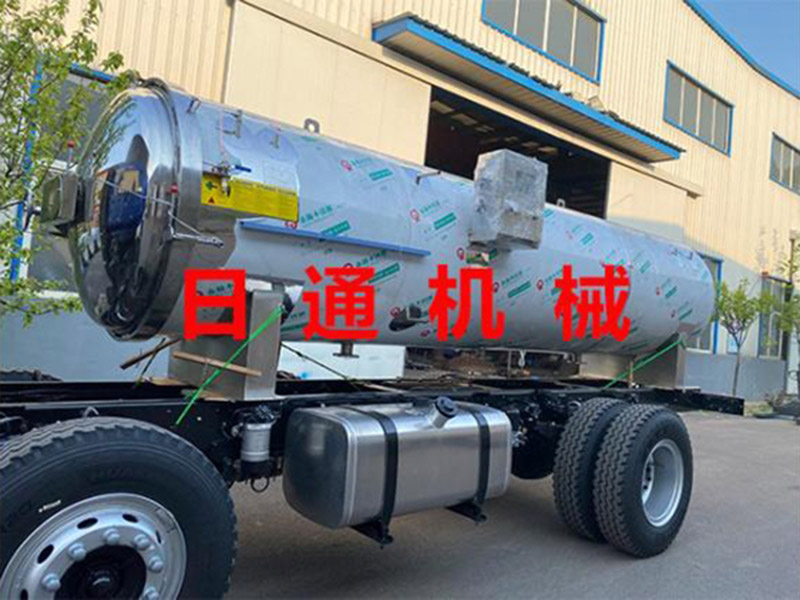 單層臥式殺菌鍋2