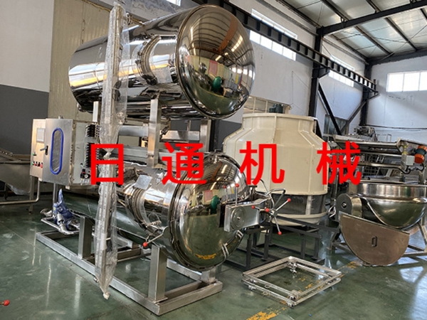 雙層熱水循環(huán)殺菌鍋