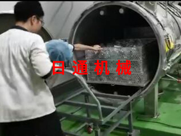 粽子殺菌鍋試機(jī)