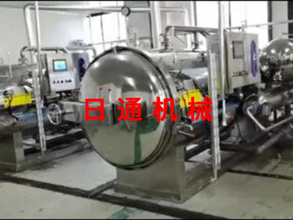 上海噴淋殺菌鍋使用現(xiàn)場