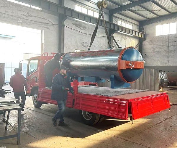 食用菌殺菌鍋發(fā)貨案例-浙江溫州